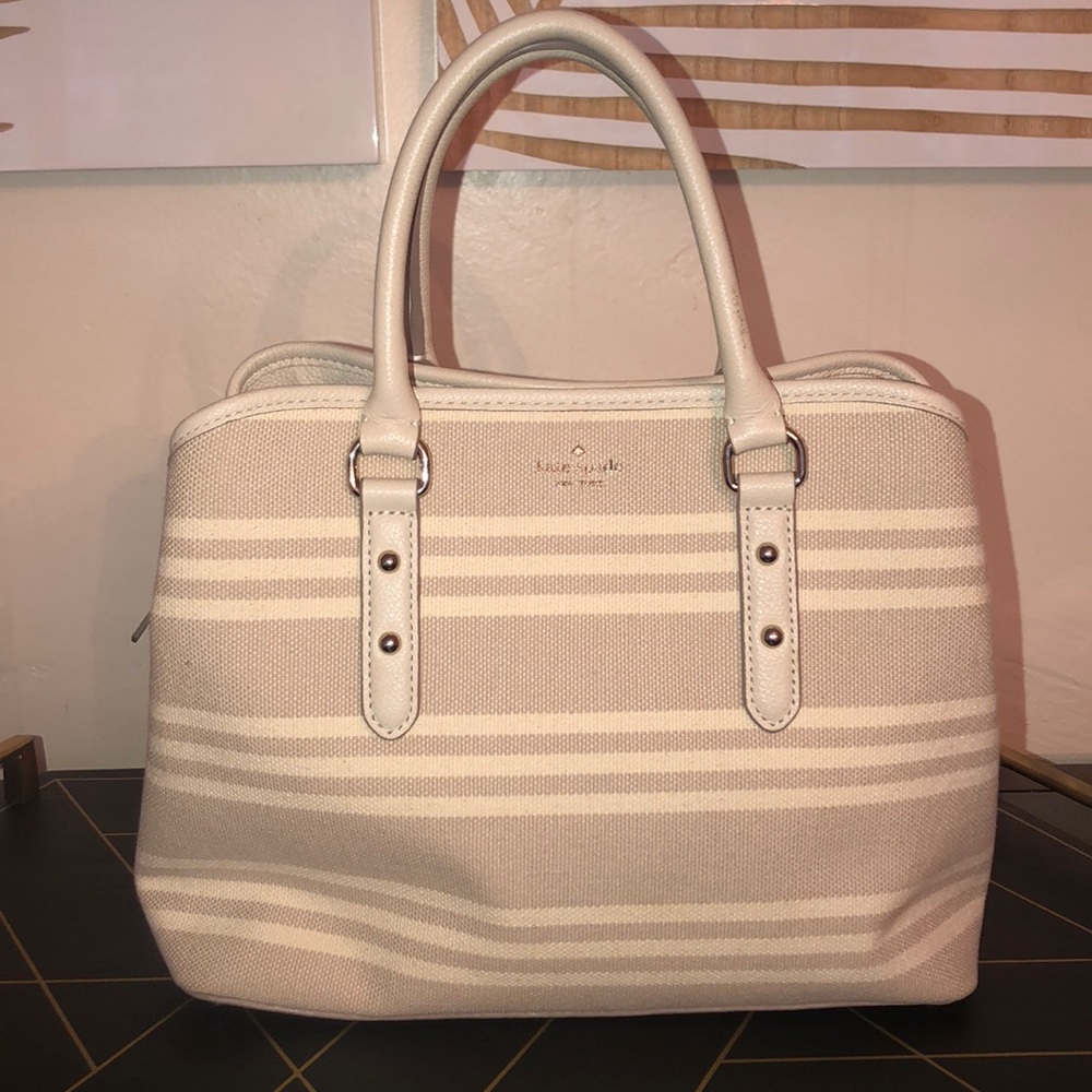 Kate Spade canvas handbag